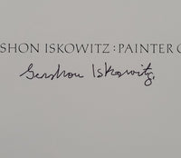Gershon Iskowitz Painter of Light by Adele Freedman SIGNED hardcover book