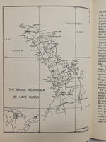 The Bruce Beckons The Story of Lake Huron’s Great Peninsula by William Sherwood Fox hardcover book