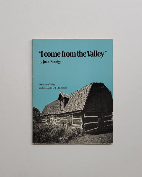 “I come from the Valley” by Joan Finnigan paperback book