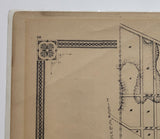 Antique Map of the City of Brantford Ontario 1879 by Miles & Co