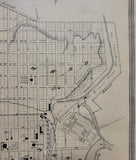 Antique Map of the City of Brantford Ontario 1879