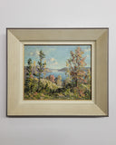 Otto Planding (1887-1964) Ontario Landscape Oil Painting 