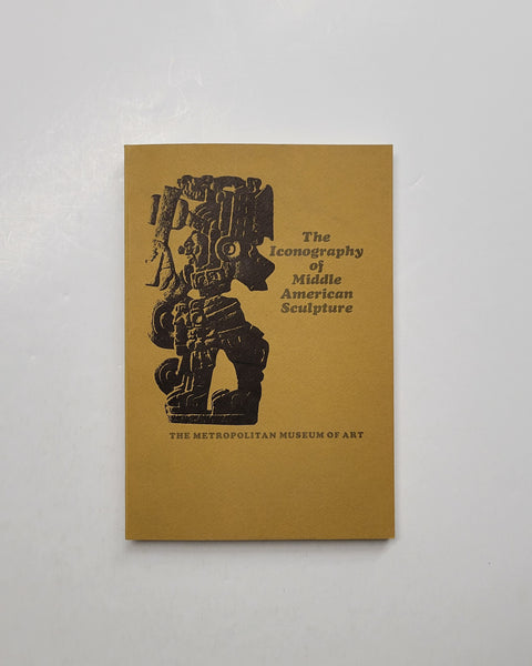 The Iconography of Middle American Sculpture by Bernal Ignacio paperback book