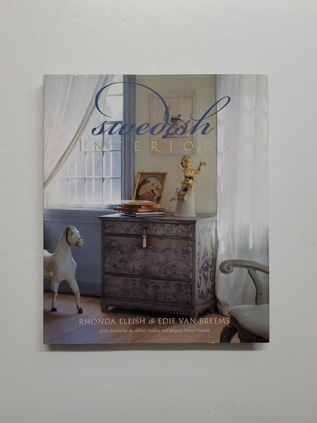 Swedish Interiors by Rhonda Eleish and Edie Van Breems hardcover book