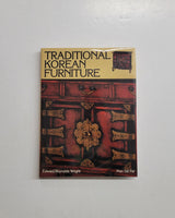 Traditional Korean Furniture by Edward Reynolds Wright and Man Sill Pai hardcover book