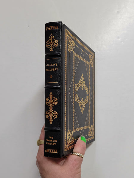 Three Tales by Gustave Flaubert Franklin Library leather bound book