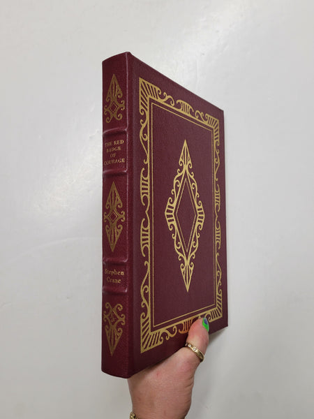 The Red Badge Of Courage by Stephen Crane Easton Press leather bound book 