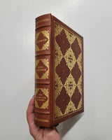 Round Up: The Stories of Ring Lardner Franklin Library leather bound book