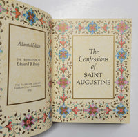 The Confessions of Saint Augustine FRANKLIN LIBRARY leather book