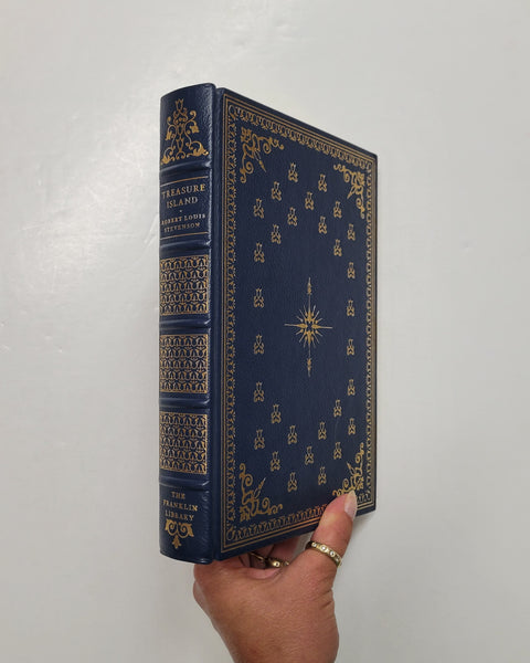 Treasure Island by Robert Louis Stevenson FRANKLIN LIBRARY leather book