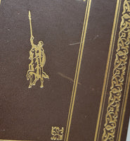 Don Quixote by Miguel de Cervantes Saavedra FRANKLIN LIBRARY leather book