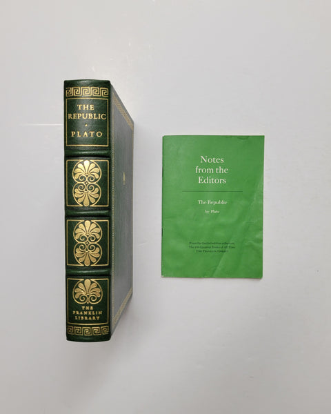 The Republic by Plato Franklin Library leather book