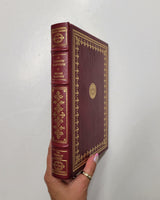 Of Plymouth Plantation by William Bradford FRANKLIN LIBRARY leather book