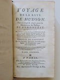 Voyage De La Baye De Hudson. Fait en 1746 & 1747 by Henry Ellis 2 Vols First Edition hardcover book