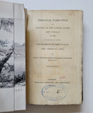 Personal Narrative Of Travels In The United States And Canada In 1826 With Remarks On The Present State Of The American Navy by John Frederick Fitzgerald De Roos Second Edition hardcover book