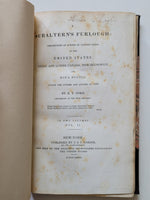 A Subaltern’s Furlough: Descriptive of Scenes in Various Parts of the United States, Upper and Lower Canada, New-Brunswick, and Nova Scotia, During The Summer and Autumn of 1832 by Edward Thomas Coke 2 Volumes First American Edition hardcover book