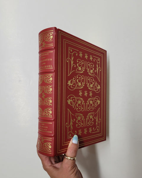 The Histories of Gargantua and Pantagruel by Francois Rabelais FRANKLIN LIBRARY leather bound book