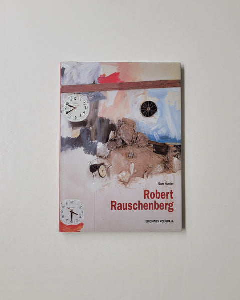 Robert Rauschenberg by Sam Hunter hardcover book