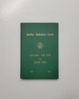 Hamilton Horticultural Society Centennial Year Book and Garden Guide 1850-1950 hardcover book