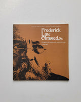 Frederick Law Olmsted, Sr.: Founder Of Landscape Architecture In America by Julius GY. Fabos, Gordon T. Milde and V. Michael Weinmayr paperback book