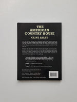 The American Country House by Clive Aslet paperback book