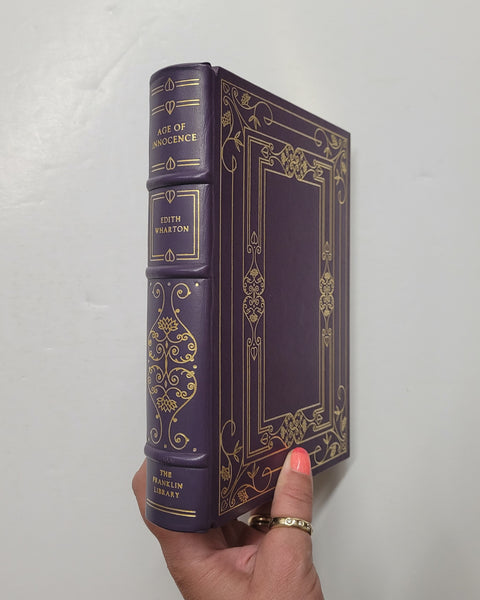 The Age of Innocence by Edith Wharton FRANKLIN LIBRARY Leather Book