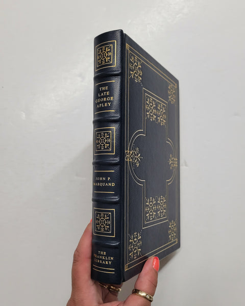 The Late George Apley by John Phillips Marquand Franklin Library leather book
