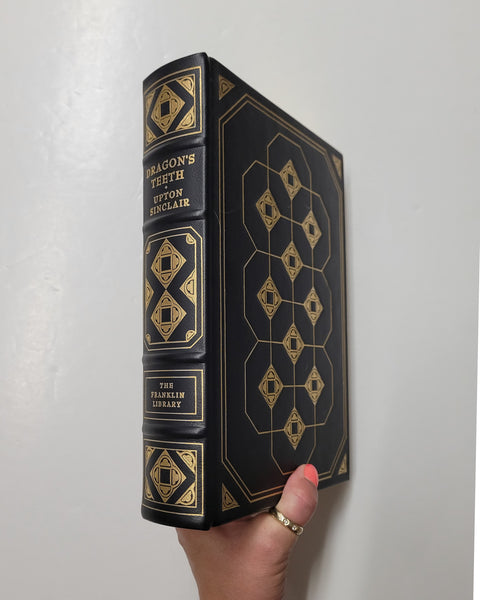 Dragon's Teeth by Upton Sinclair Franklin Library leather book
