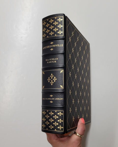 Andersonville by MacKinlay Kantor Franklin Library leather book
