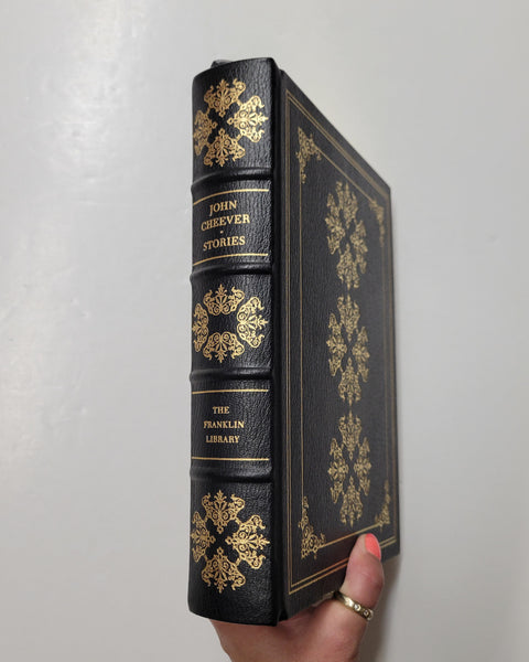 The Stories of John Cheever Franklin Library leather book
