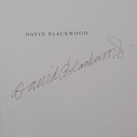 David Blackwood Master Printmaker by William Gough & Annie Proulx paperback book SIGNED