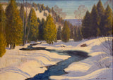 Thomas Albert [Tom] Stone Cedar Grove Oil Painting