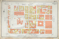 Goad Map of Toronto 1910 Plate 9 - Simcoe St. to Yonge St.