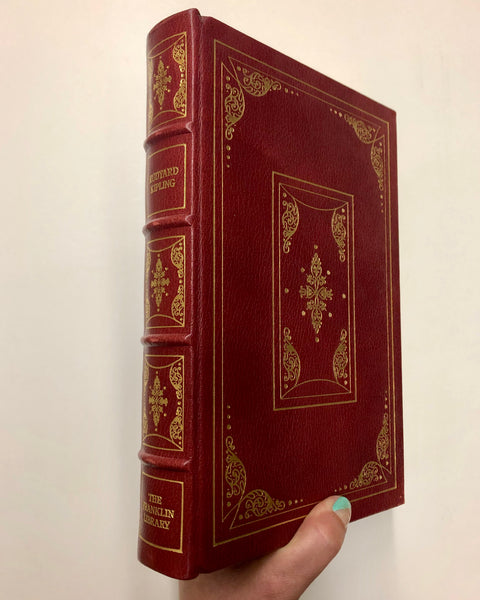 Rudyard Kipling Stories Franklin Library Leather bound book