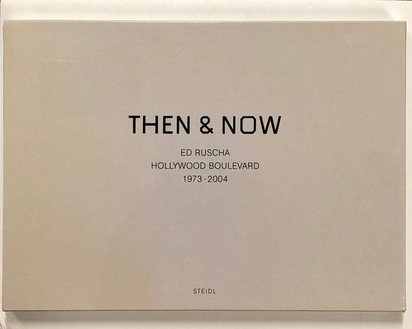 Then and Now: Hollywood Boulevard 1973-2004 by Ed Ruscha NEW hardcover book