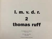 l.m.v.d.r. 2 by Thomas Ruff catalogue