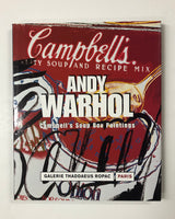 Andy Warhol Campbell's Soup Boxes by Itzhak Goldberg hardcover book