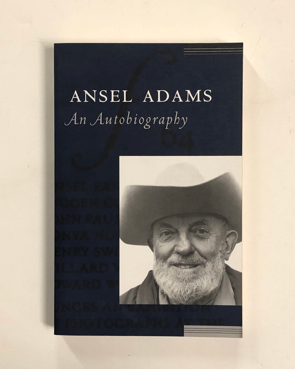 Ansel Adams: An Autobiography | Photography Books | D & E LAKE LTD. – D ...