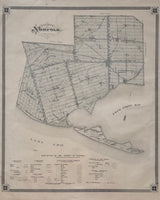 Antique Map of the County of Norfolk Miles & Co. 1879