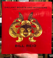 Hardcover Book All The Gallant Beasts and Monsters By Bill Reid Signed with Original Drawing