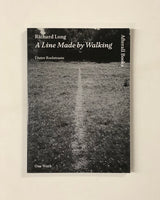 Richard Long: A Line Made by Walking by Dieter Roelstraete paperback book