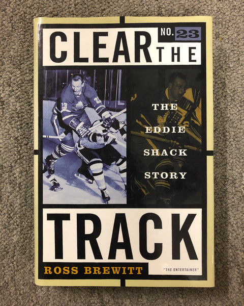 Hardcover Eddie Shack Hockey Book by Ross Brewitt