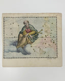 Julius Schiller 1927 Antique Celestial Map Libra Constellation (Philip the Apostle)