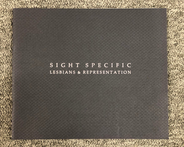 Sight Specific: Lesbians & Representation Softcover Book