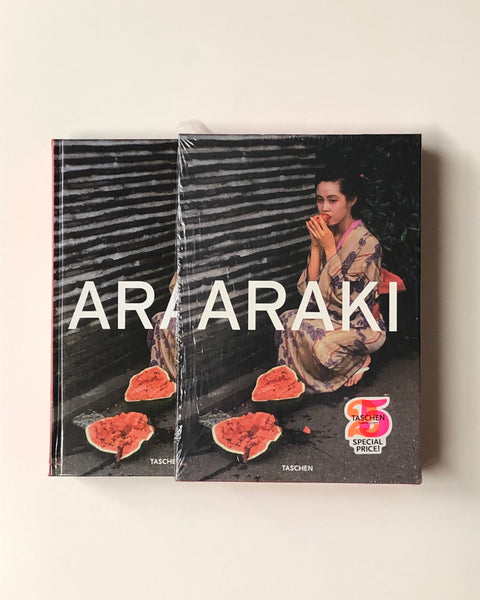 Araki by Jerome Sans (Taschen 25 Anniversary Edition) Hardcover book with Slipcase
