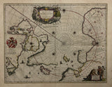 BLAEU, Joan [1596-1673]. Regiones Sub Polo Arctico Auctore Guilielmo Bleau. [Amsterdam: c1648-1662]. 