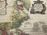 Guillaume Delisle [1967-1726] / LOTTER, Tobias Conrad [1717-1777]. America Septentrionalis Concinnata juxta Observationes... Per G. de L'Isle Geographum... apud Tobiam Conr. Lotter... [Augsburg: c1772].