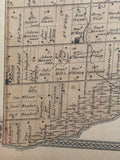 (ONTARIO). (SIMCOE COUNTY). Antique Map of the Township of West Gwillimbury 1878