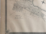 (ONTARIO). (SIMCOE COUNTY). Thomson's Map of the Town of Barrie and Village of Allandale 1879