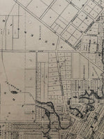 Thomson's Map of the Town of Barrie and Village of Allandale 1879